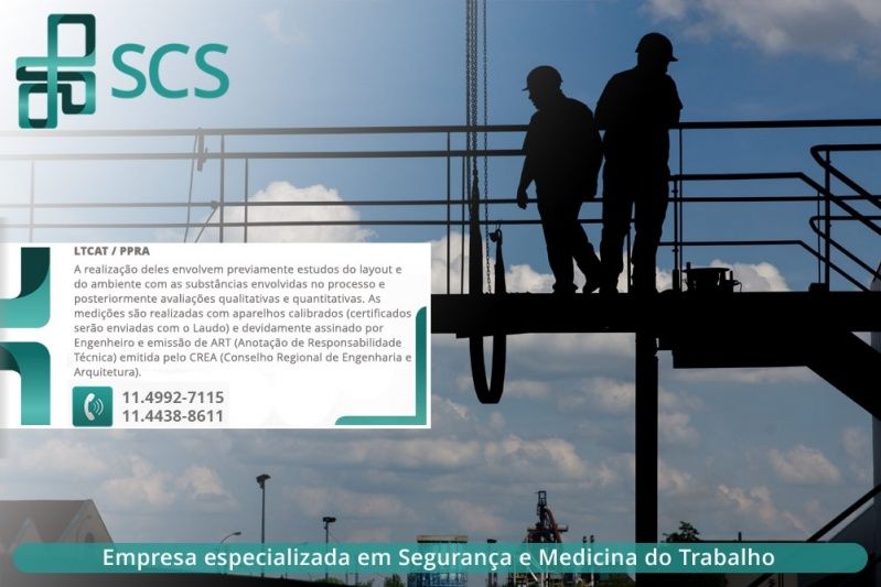 Elaboração Ltcat Preço Paulínia - Empresa de Ltcat