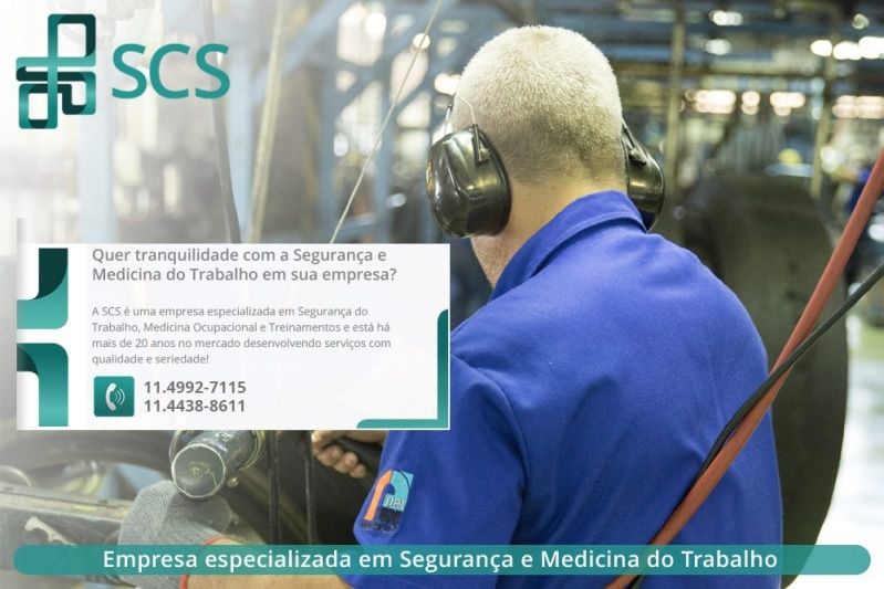 Onde Encontro Empresas de Segurança do Trabalho em SP São Caetano do Sul - Segurança e Medicina do Trabalho