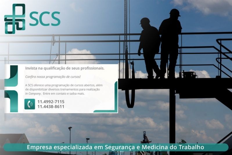 Sipat em Grandes Empresas São Bernardo do Campo - Curso de Cipa para Hospitais